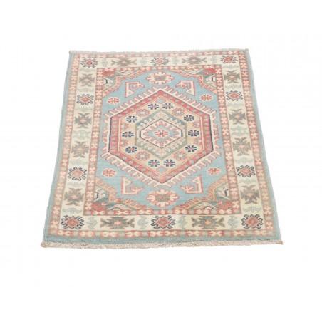 Tappeto Kazak Afghanistan beige bianco 61x85