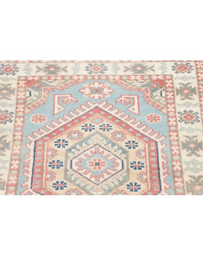 Tappeto Kazak Afghanistan beige bianco 61x85