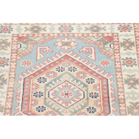 Tappeto Kazak Afghanistan beige bianco 61x85