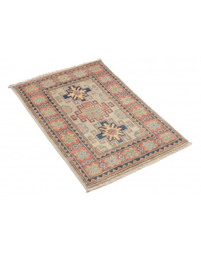 Tappeto Kazak Afghanistan marrone 57x87