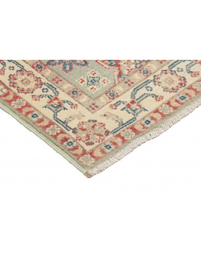 Tappeto Kazak Afghanistan marrone azzurro 57x91