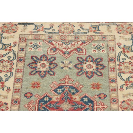Tappeto Kazak Afghanistan marrone azzurro 57x91