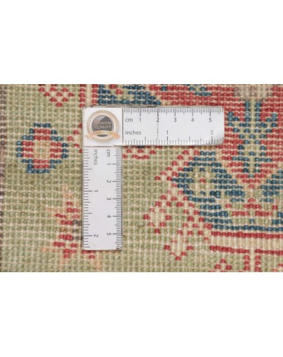 Tappeto Kazak Afghanistan marrone azzurro 57x91