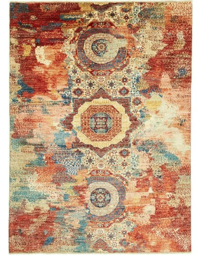 Tappeto Mona Pakistan marrone 151x208