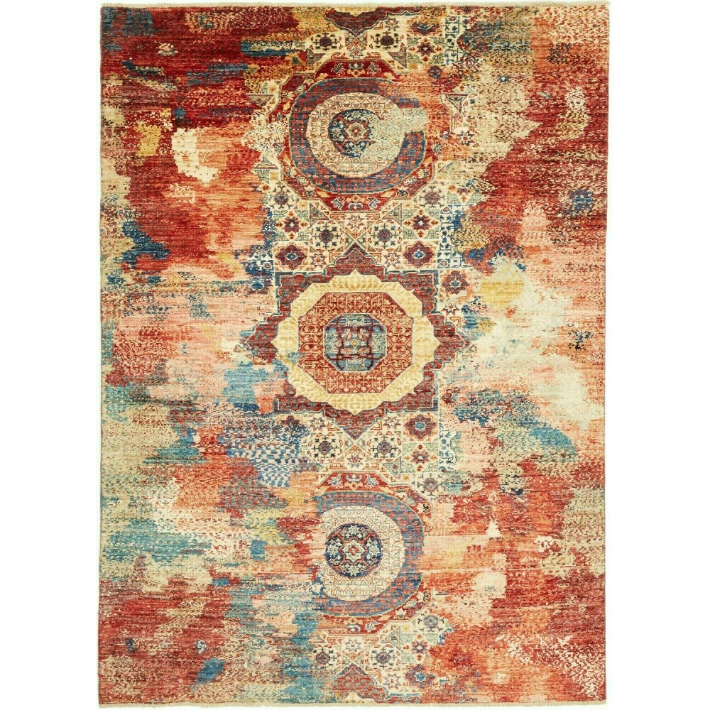Tappeto Mona Pakistan marrone 151x208 Tappeto Mona Pakistan marrone 151x208