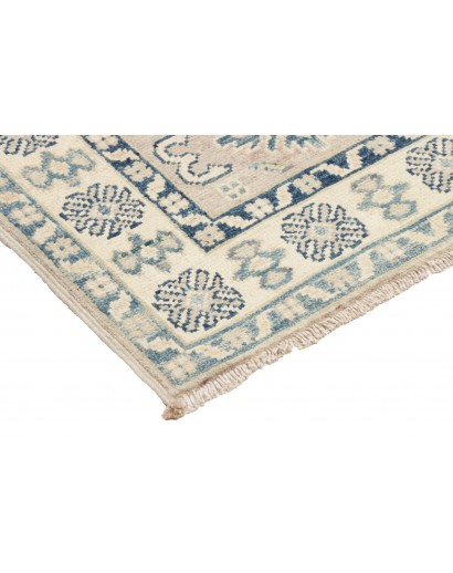 Tappeto Kazak Afghanistan beige azzurro 66x93