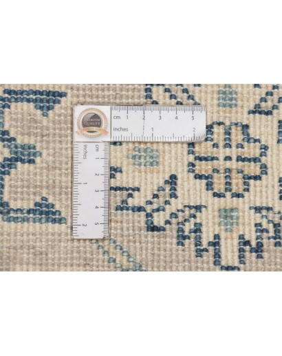 Tappeto Kazak Afghanistan beige azzurro 66x93