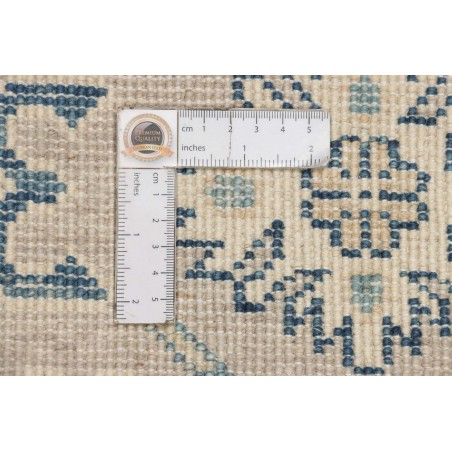 Tappeto Kazak Afghanistan beige azzurro 66x93