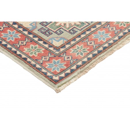Tappeto Kazak Afghanistan azzurro marrone 61x89