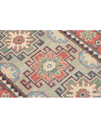 Tappeto Kazak Afghanistan azzurro marrone 61x89