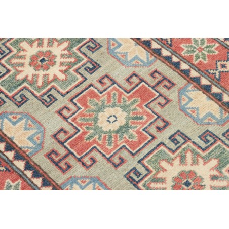 Tappeto Kazak Afghanistan azzurro marrone 61x89