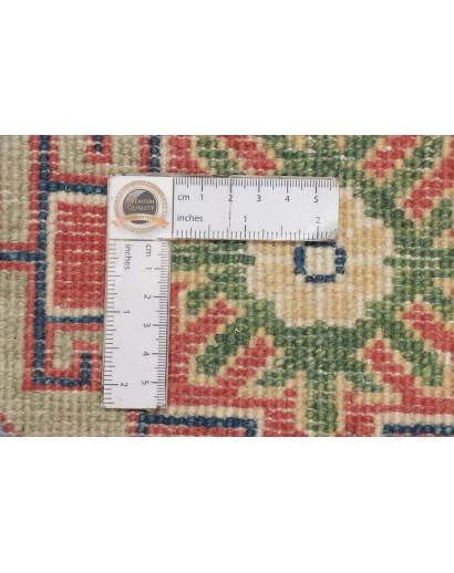 Tappeto Kazak Afghanistan azzurro marrone 61x89