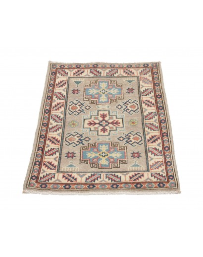 Tappeto Kazak Afghanistan beige bianco 61x91