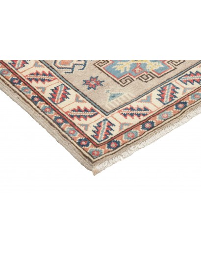 Tappeto Kazak Afghanistan beige bianco 61x91
