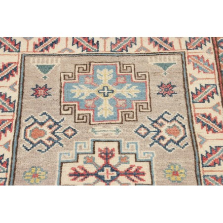 Tappeto Kazak Afghanistan beige bianco 61x91