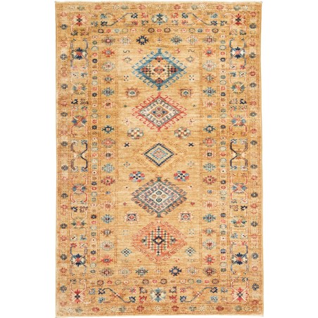 Tappeto Kazak Fine Pakistan marrone 124x188