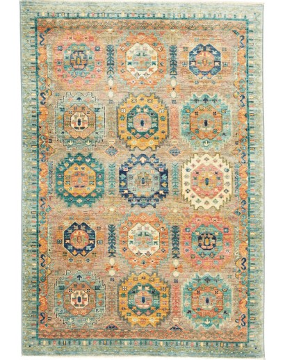 Tappeto Tribal Pakistan marrone 120x176