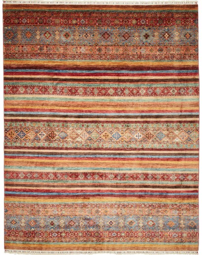 Tappeto Samarkand Pakistan rosso giallo 249x315