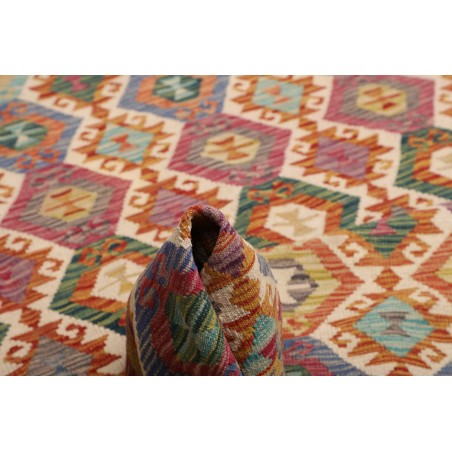 Tappeto Kilim Afghanistan marrone 198x302