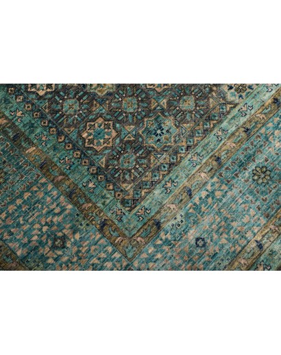 Tappeto Mamlouk Pakistan azzurro grigio 251x306