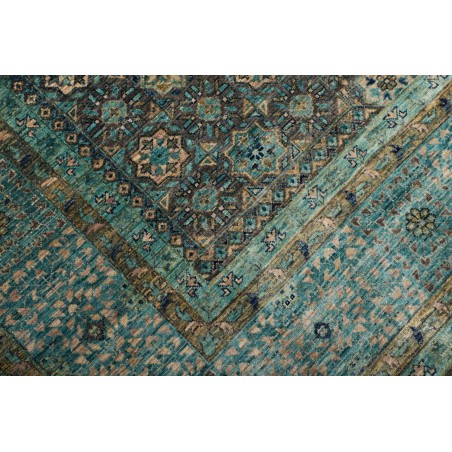 Tappeto Mamlouk Pakistan azzurro grigio 251x306