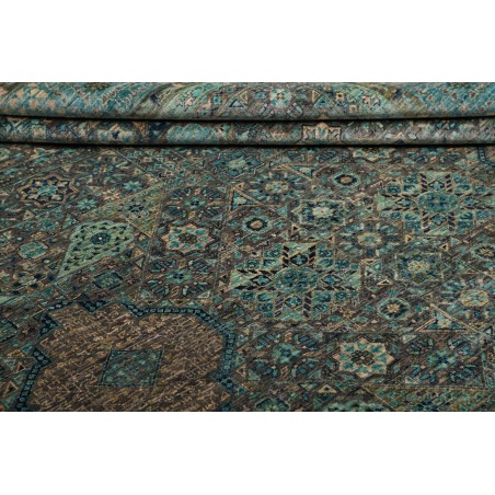 Tappeto Mamlouk Pakistan azzurro grigio 251x306