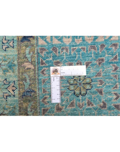 Tappeto Mamlouk Pakistan azzurro grigio 251x306