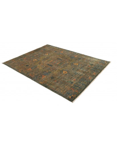 Tappeto Mamlouk Pakistan azzurro 154x202