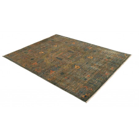 Tappeto Mamlouk Pakistan azzurro 154x202