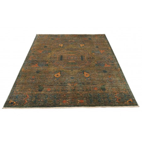 Tappeto Mamlouk Pakistan azzurro 154x202