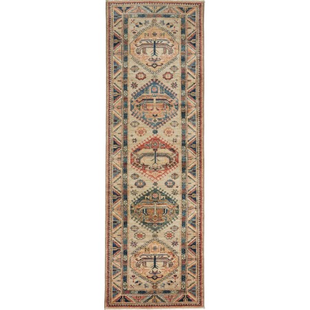 Tappeto Kazak Fine Pakistan marrone 84x255