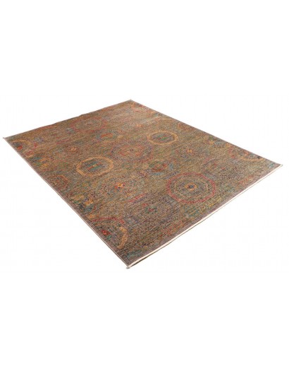 Tappeto Mamlouk Pakistan bianco marrone 153x202