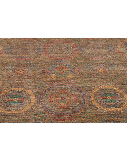 Tappeto Mamlouk Pakistan bianco marrone 153x202