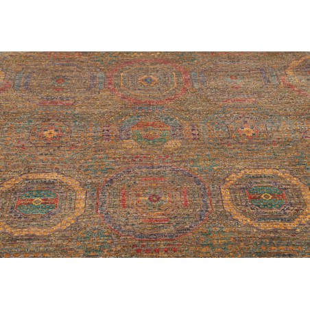 Tappeto Mamlouk Pakistan bianco marrone 153x202