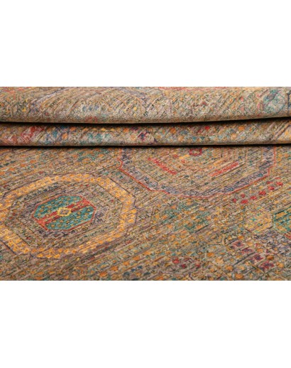 Tappeto Mamlouk Pakistan bianco marrone 153x202