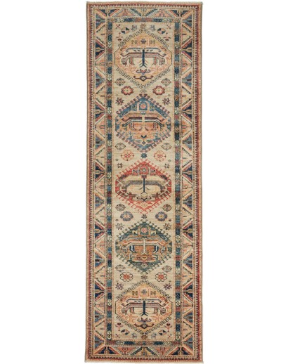 Tappeto Kazak Fine Pakistan marrone 82x257