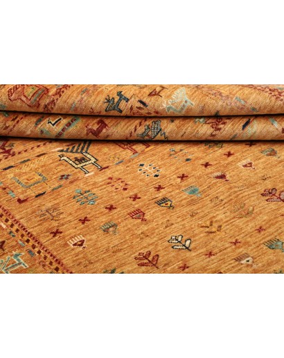 Tappeto Rubin Pakistan arancione marrone 173x242