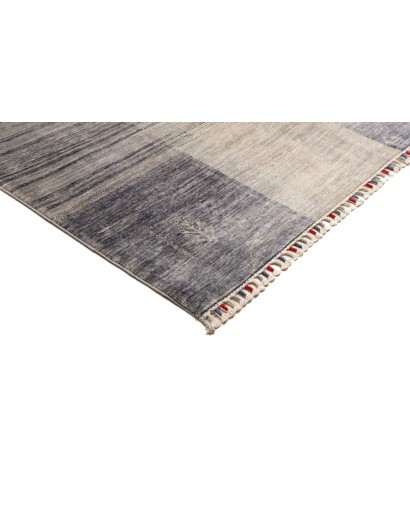 Tappeto Siva Pakistan bianco azzurro 170x237