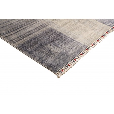 Tappeto Siva Pakistan bianco azzurro 170x237