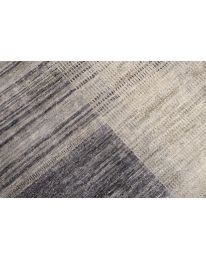 Tappeto Siva Pakistan bianco azzurro 170x237