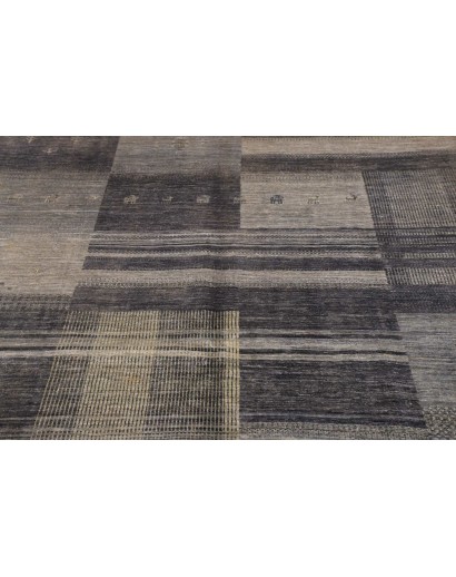 Tappeto Siva Pakistan bianco azzurro 170x237
