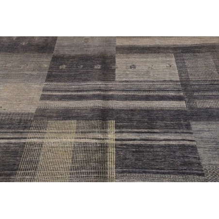 Tappeto Siva Pakistan bianco azzurro 170x237