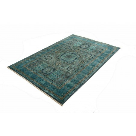 Tappeto Mamlouk Pakistan grigio bianco 129x186