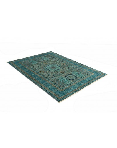 Tappeto Mamlouk Pakistan grigio bianco 129x186