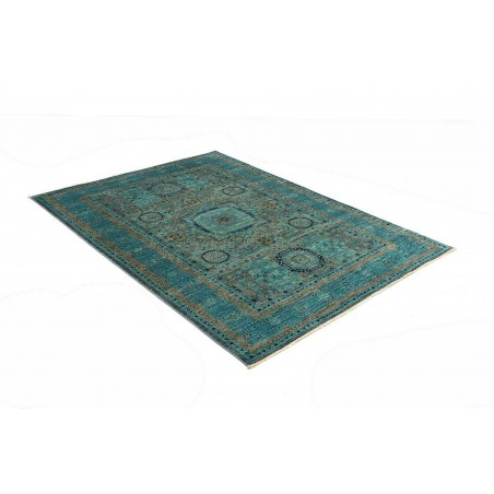 Tappeto Mamlouk Pakistan grigio bianco 129x186