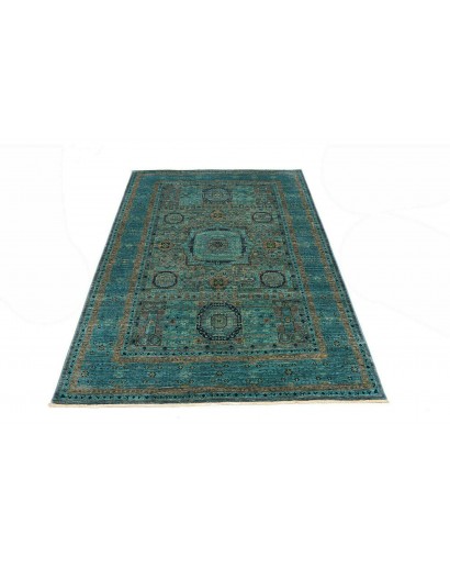 Tappeto Mamlouk Pakistan grigio bianco 129x186