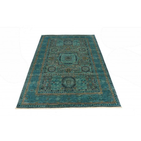 Tappeto Mamlouk Pakistan grigio bianco 129x186