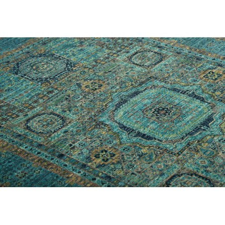 Tappeto Mamlouk Pakistan grigio bianco 129x186