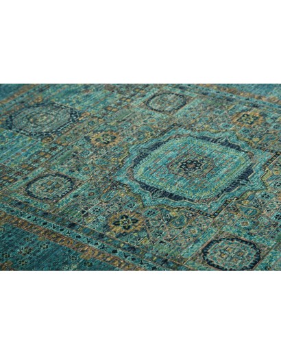 Tappeto Mamlouk Pakistan grigio bianco 129x186