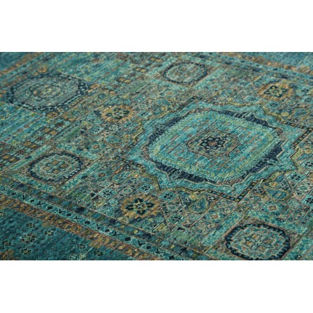 Tappeto Mamlouk Pakistan grigio bianco 129x186